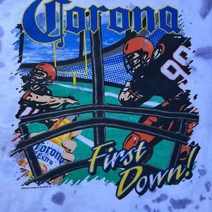 corona tee - tie dyed